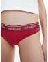 Calvin Klein Underwear Tangice temno siva / breskev / staro roza / ognjeno rdeča - Pepit.si