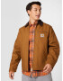 Carhartt WIP Prehodna jakna 'Detroit' rjava - Pepit.si