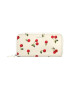 Cath Kidston Denarnica 'Continental' off-bela / vinsko rdeča / zelena / temno zelena - Pepit.si