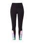 Champion Authentic Athletic Apparel Leggings črna / roza / majnica / meta - Pepit.si