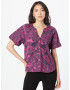 COMMA Bluza temno modra / magenta - Pepit.si