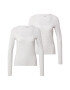 Cotton On Majica 'EVERYDAY SCOOPED LONG SLEEVE TOP - 2 PACK' pegasto siva - Pepit.si