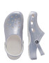 Crocs Cokle 'Classic Glitter Ii' srebrna / bela - Pepit.si