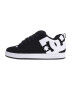 DC Shoes Nizke superge 'COURT GRAFFIK' črna / bela - Pepit.si