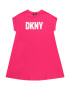 DKNY Obleka roza / bela - Pepit.si