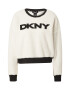 DKNY Pulover bela / črna - Pepit.si