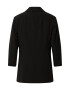 Dorothy Perkins Blazer 'BLACK RUCHED JACKET' črna - Pepit.si