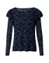 Dorothy Perkins Bluza modra / svetlo modra / črna - Pepit.si