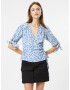 Dorothy Perkins Bluza 'Ditsy' modra / svetlo modra / svetlo zelena / bela - Pepit.si