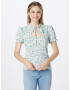 Dorothy Perkins Bluza modra / zelena / bela - Pepit.si