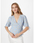 Dorothy Perkins Bluza opal / rjava / bela - Pepit.si