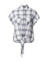 Dorothy Perkins Bluza siva / bela - Pepit.si