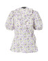 Dorothy Perkins Bluza slonovina / svetlo zelena / lila - Pepit.si