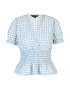 Dorothy Perkins Bluza svetlo modra / bela - Pepit.si