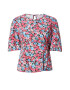 Dorothy Perkins Bluza svetlo modra / roza / črna / bela - Pepit.si