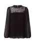 Dorothy Perkins Bluza 'Yoke' črna - Pepit.si