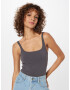 Dorothy Perkins Top 'Charcoal' temno siva - Pepit.si