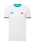 ELLESSE Majica bela / petrol - Pepit.si