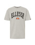 ELLESSE Majica 'Columbia' nočno modra / pegasto siva / oranžna / grenada - Pepit.si