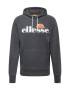 ELLESSE Majica 'Gottero' temno siva / mandarina / grenada / bela - Pepit.si