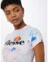 ELLESSE Majica 'Hayes Tie Dye' bela / modra / črna - Pepit.si