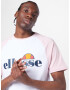 ELLESSE Majica temno modra / oranžna / svetlo roza / bela - Pepit.si