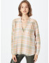 ESPRIT Bluza pastelno zelena / breskev / off-bela - Pepit.si