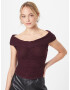 Free People Majica bordo - Pepit.si