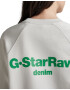 G-Star RAW Majica svetlo siva / zelena - Pepit.si