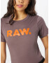 G-Star RAW Majica temno siva / mandarina - Pepit.si