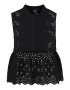 GAP Bluza 'EYELET' črna - Pepit.si