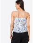 GAP Bluza 'SWING PEPLUM' modra / off-bela - Pepit.si