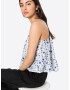 GAP Bluza 'SWING PEPLUM' modra / off-bela - Pepit.si