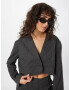 Gina Tricot Blazer 'Annelie' siva / temno siva - Pepit.si