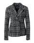 Gina Tricot Blazer 'Camilla' črna / bela - Pepit.si