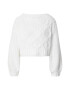 GLAMOROUS Pullover off-bela - Pepit.si