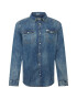 GUESS Srajca moder denim - Pepit.si