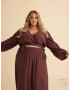 Guido Maria Kretschmer Curvy Collection Bluza 'Mai' rjava - Pepit.si