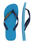 HAVAIANAS Japonke 'BRASIL' mornarska / azur / temno rumena / travnato zelena - Pepit.si