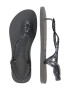 HAVAIANAS Japonke 'LUNA PREMIUM II' temno siva / srebrna - Pepit.si