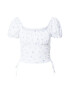 HOLLISTER Bluza svetlo modra / zelena / off-bela - Pepit.si