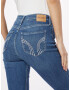 HOLLISTER Kavbojke moder denim - Pepit.si