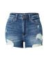 HOLLISTER Kavbojke moder denim - Pepit.si