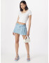 HOLLISTER Krilo 'APAC DENIM LR MICRO PLEATED MINI' modra - Pepit.si