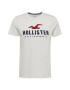 HOLLISTER Majica marine / pegasto siva / burgund - Pepit.si