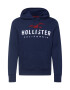 HOLLISTER Majica temno modra / temno rdeča / bela - Pepit.si