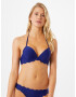 Hunkemöller Bikini zgornji del 'Scallop' indigo - Pepit.si