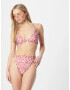 Hunkemöller Bikini zgornji del 'Tobago' lila / pastelno oranžna / rdeča / bela - Pepit.si