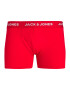 JACK & JONES Boksarice 'COBY' mornarska / rdeča / črna / bela - Pepit.si