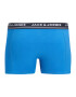 JACK & JONES Boksarice 'FREMONT' mornarska / azur / nebeško modra / off-bela - Pepit.si